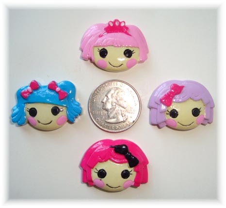 4PC OOH LA LA DOLL RESINS